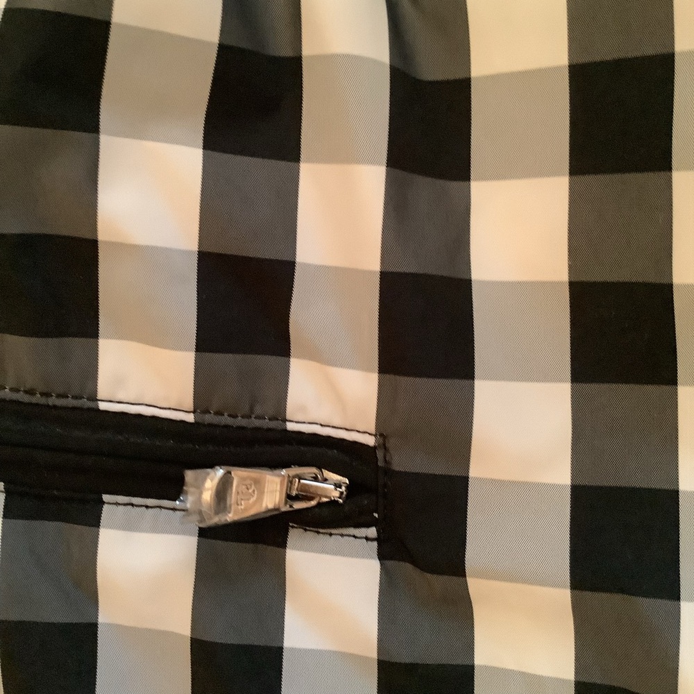 Ralph Lauren Black&White Plaid Check Windbreaker Jacket Size XL - Picture 9 of 9